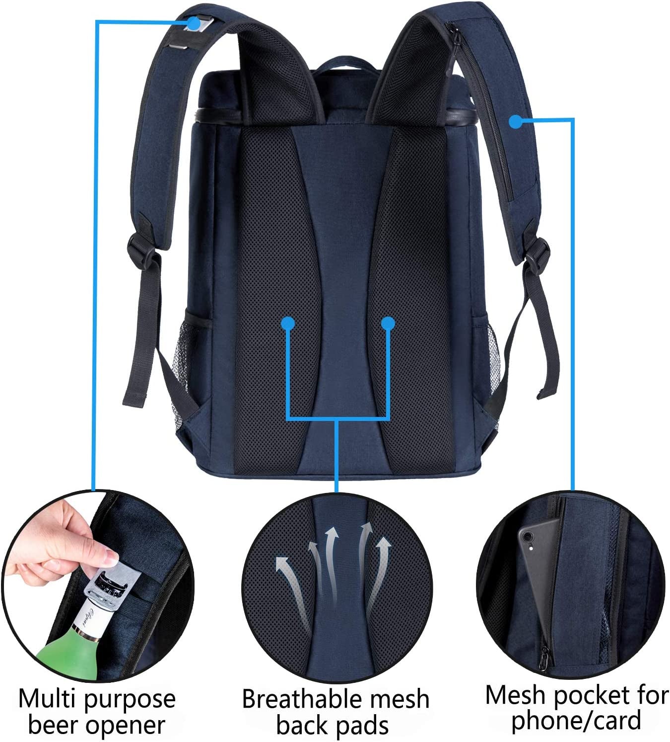 Lightweight Insulated Cooler Backpack