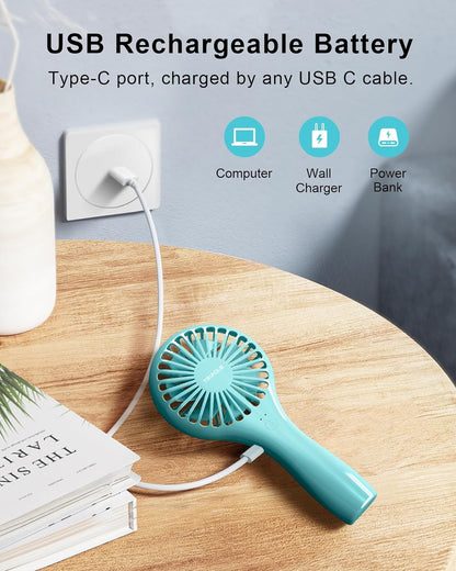 Mini Handheld Battery Operated Fan 